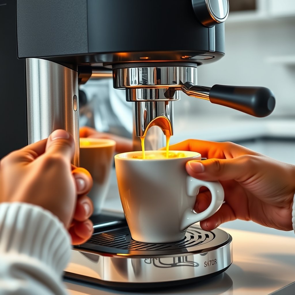 Compact Espresso Machine - Illustration 2