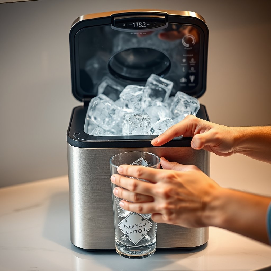 Countertop Ice Maker - Illustration 2