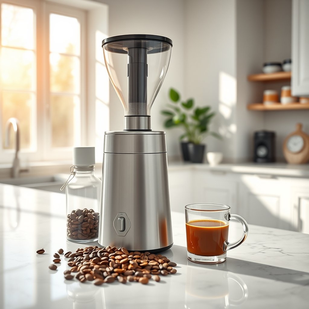 Electric Coffee Grinder - Illustration 1