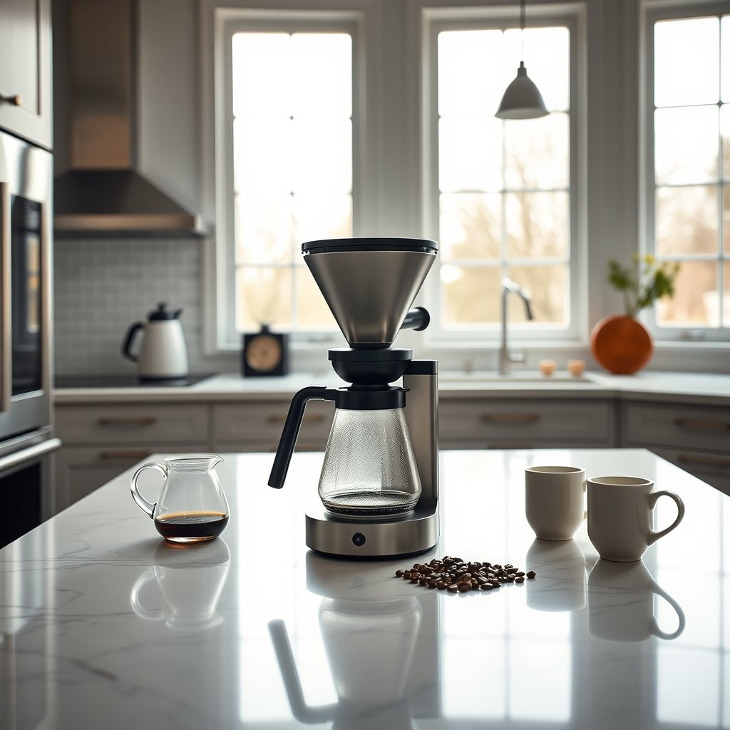 Pour Over Coffee Machine - Illustration 1