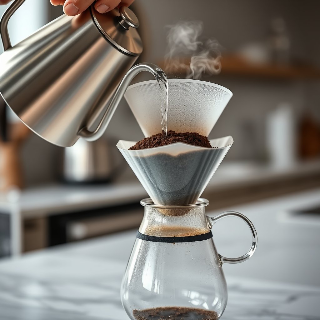Pour Over Coffee Machine - Illustration 2