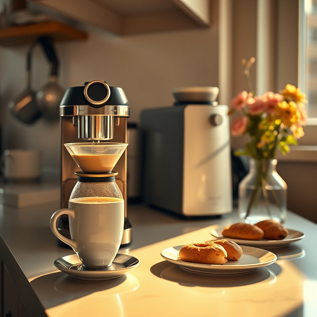 Pour Over Coffee Machine - Illustration 3