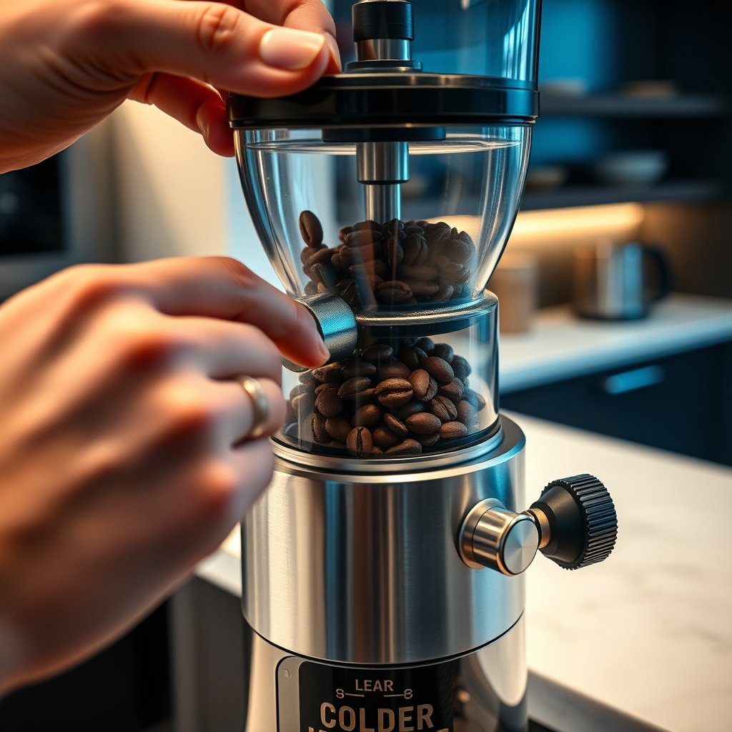 Single Dose Coffee Grinder - Illustration 2