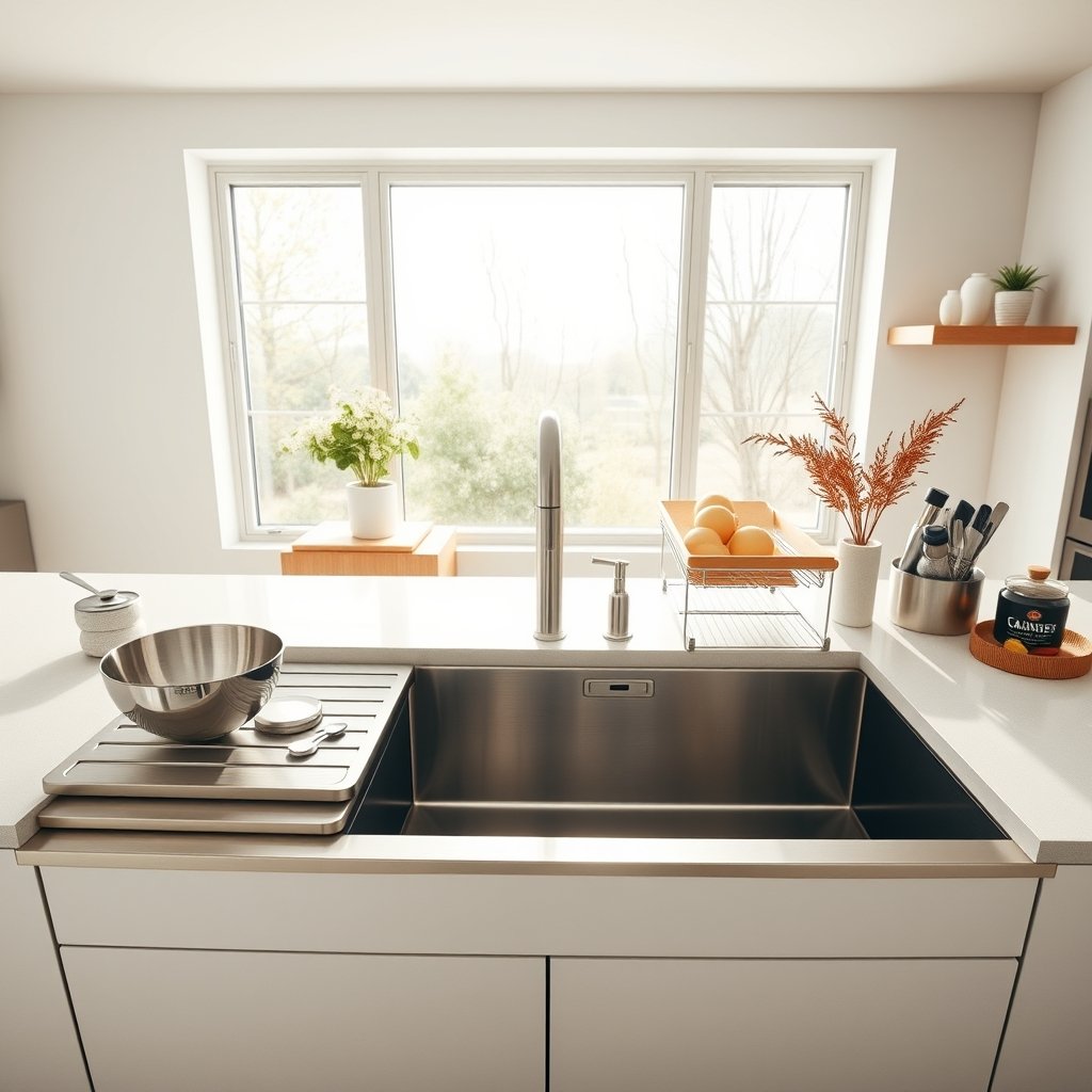 Workstation Sink - Illustration 1