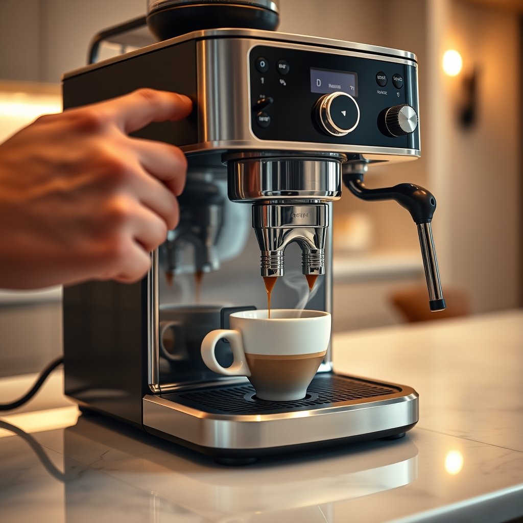 Compact Espresso Machine - Illustration 2