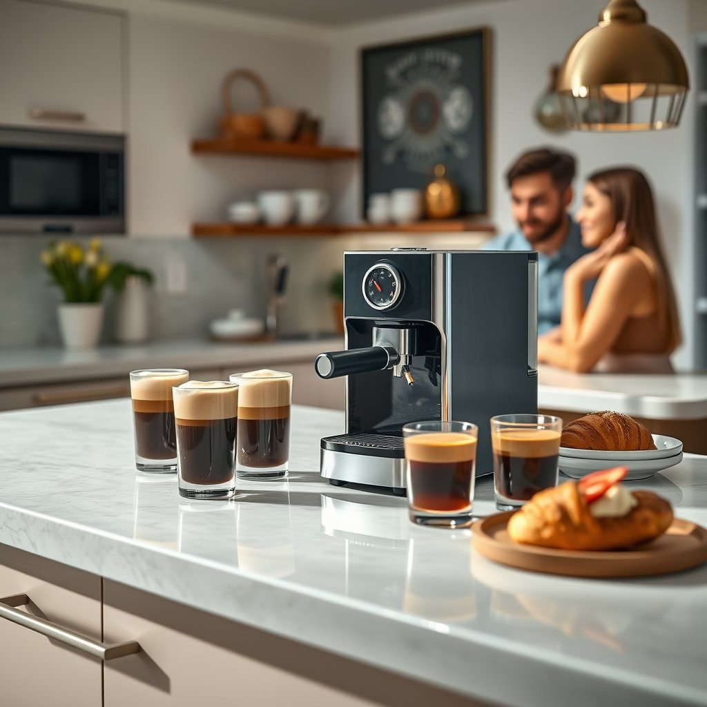 Compact Espresso Machine - Illustration 3