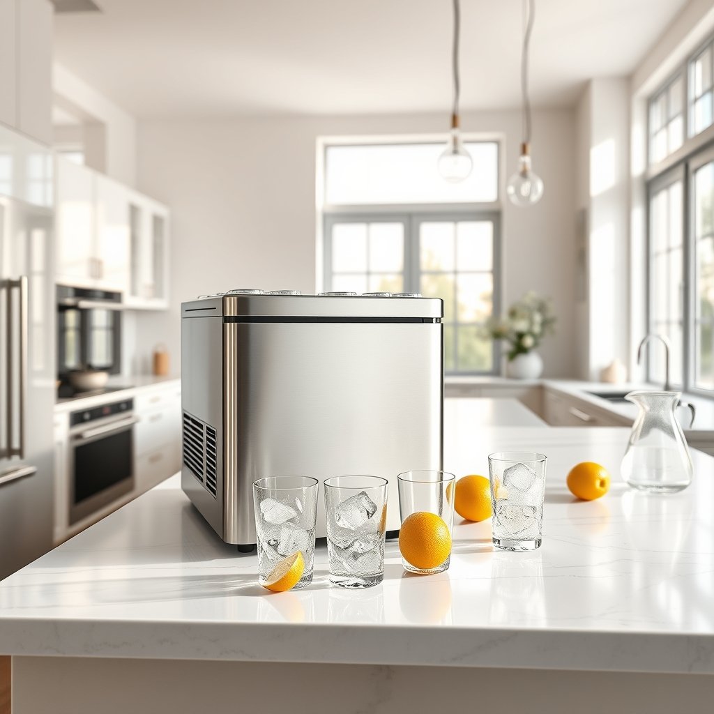 Countertop Ice Maker - Illustration 1