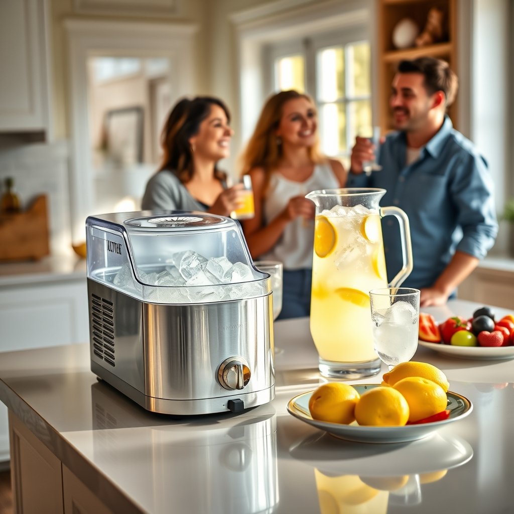 Countertop Ice Maker - Illustration 3