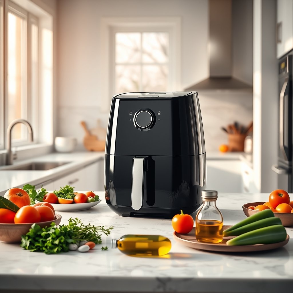 Portable Air Fryer - Illustration 1