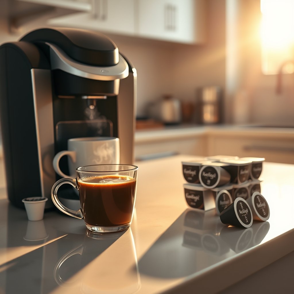 decaf coffee product view
