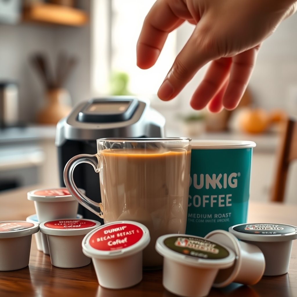decaf coffee in action