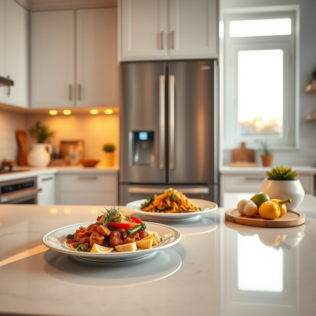 Smart Refrigerator with AI Camera - Illustration 3